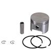 DORFEY Kit pistone da 49 mm adatto for la sega da taglio for calcestruzzo ST. TS400, gruppo di sostituzione del perno dell'anello del pistone del cilindro della sega.