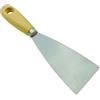 G.L.D. Forniture Spatola per stucco lama inox manico in legno 60 mm