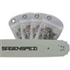 Sägenspezi Set di spade Drive da 32 cm, con 4 catene a scalpello, 325, 56TG, 1,3 mm, adatto per Stihl 026, MS260, 029, MS290, MS261, MS270, MS280, MS271, MS291, MS310, MS311, MS391 MSA30 MSA3000