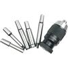 HXSMOZ Un set B16 1-16mm Mt1 Mt2 Mt3 Mt4 Mt5 C12 C16 C20 R8 Mandrino for trapano Biella di collegamento Mandrino for trapano conico autoserrante CNC Strumento Morse 1 2 3(R8-B16-M12 (1-16mm))