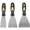Generic 3 pezzi Kit di coltello per raschietto per raschietto in acciaio inossibile per il soffitto per la riparazione del muro a secco Strumenti di pittura professionale di pittura
