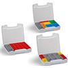 L-BOXX | I-Boxx 72 Set 3 (Grigio) con Divisori per Scatola A3, H3 & I3 | per I-Boxx Rack & Ls-Boxx | Scatola Assortimento Piccole Parti