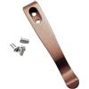 DRHTDXEJ Clip tascabile compatta in acciaio inox, per organizzare gli attrezzi da cintura, antiruggine, per il trasporto di tutti i giorni, resistente all'usura, accessorio per cintura
