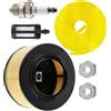 TopHomer 1141 120 1600 - Kit di manutenzione filtro dell'aria per motosega StihlMS231 MS241 MS251 MS261 MS271 MS291 MS311 MS381 MS391