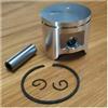 Qdkpgls Anello elastico for anello spinotto pistone diametro 44,3 mm adatto for motoseghe H 346XP(PISTON SET)