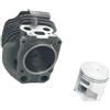 Qdkpgls Kit di montaggio cilindro motore motosega da 51 mm adatto for H K750 K760 K770