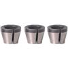 Xtahdge 3 Pezzi di Precisione 6 Mm 6,35 Mm 8 Mm Adattatore Mandrino Router per Macchina di Taglio Incisione