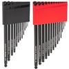TEKTON Ball End Hex L-Key Set with Holder, 28-Piece (0.050-3/8 in., 1.3-10 mm) | KLX91302