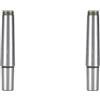 Fafeicy 2PCS MT2 B16 M10 Mandrino per Trapano Adattatore per Mandrino per Trapano Mandrino per Albero di Collegamento Asta Conica Morse