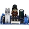 Aumotop Kit Regolatore LM317 317 Ad Alta Frequenza con Display Digitale della Tensione per Progetti Fai da Te