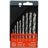 EXTOL PREMIUM Set di punte per legno, 5 pezzi, ∅4-5-6-8-10 mm, CrV