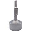WERHE Battipalo HEX30, Ø 105 mm | acciaio inox, attacco per martelli demolitori, dimensioni 120 x 250 mm, per pali, tubi e aste profilate, fondamenta stabili