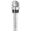 Amana Tool 45950 - Punta per fresa con punta in carburo a 2 taglienti, con guida a cuscinetto a sfera, gambo da 1/4