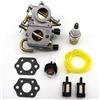 DORFEY Carburatore adatto for sega da taglio for calcestruzzo SthiL TS410 TS420 numero OEM 4238 120 0600, sostituisce il carburatore ZAMA C1Q-S118