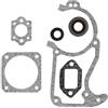 pljYocdO Kit guarnizione olio, silenziatore, carburatore, cilindro del basamento, adatto for motosega MS360 036 MS340 034(2 Sets Sales)