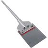 SHZICMY SDS-Max - Scalpello per stucco, 245 x 60 mm, raschietto per pavimenti e piastrelle, supporto per scalpello, spatola