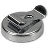 Blanko Clip da cintura magnetica mini portautensili Ø32mm, clip magnetica come portautensili, clip da cintura magnetica