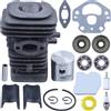 DORFEY Kit candela cilindro pistone manovella cuscinetto 39mm adatto for motosega h-u-s-q-v-a-r-n=a 240 240E 235E 235 236 236E