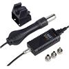 CCZRD Pistola Termica Da 750 W Con Display Digitale, Stazione Di Saldatura For Micro Rilavorazione, Ad Aria Calda For Strumento Riparazione Della, Asciugacapelli Riscaldamento rapido(8858 KIT1)