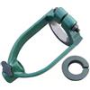 YTRRE Convertitore tenonatore quadrato per lavorazione del legno con localizzatore per trapano, accessori per mandrino con occhielli, supporto per staffa di tenonatura (40 mm)