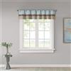 Madison Park Amherst Polyoni Pintuck Window Valance, 127 x 45,7 cm Blu