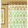 Today's Curtain Medaglione Macramé Pannello 63, Ecru, 48W x 63L