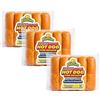 Mr. Dobelina Mr.Dobelina New England Hot Dog Bun e Lobster Roll, 3 Confezioni da 400g, Panini per Hot Dog in Pane di Patate, Senza Lattosio, Ideali per Lobster Roll e Pulled Pork