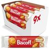 Biscoff Lotus Biscoff Sandwich Cookies, Biscoff Cream, 15 biscotti in confezione, 150 g (confezione da 9)