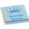 Generico Cioccolatini personalizzabili - Matrimonio - Compleanno - Nascita - Battesimo - Comunione - Cresima - Laurea - SENZA GLUTINE - Cioccolattini Personalizzati 30 pezzi (opzioni quantità) (Nascita 4)