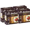 CAIYA 4X Galbusera Belle Buone Cracker Integrali con Avena e Mix di Semi di Girasole, Papavero e Zucca 200g