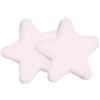 Generico Marshmallow Stelle Colorate Azzurre Blu Rosa Bianche Halloween (900gr) (Bianche)