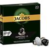 Jacobs Espresso 12 Ristretto, Capsule di caffè, Compatibile con Nespresso, 20 Capsule di 5,2 g