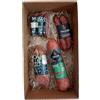 PARTNER WINE Pacco Regalo salumi delle Marche, ciauscolo e salsicce secche Corte Marchigiana, salsicce secche e ciauscolo Tomassoni, idea regalo
