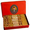 Hafiz Mustafa 1864 Istanbul, Turkish Delight, Ottoman Kadaifi, Dessert Snacks, Pistachio, Pomegranate, Milk - Turkish Sweets Tray Gift Ideas for Birthday, Christmas
