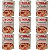 Carretilla Lotto di 9 lattine stufato di fagioli asturiano marittal 435gr