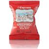 Generico 100 capsule toda gattopardo ricco compatibili con le macchine nespresso