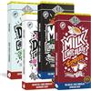 GREAT BRITISH TRADING LIMITED ENERLADE - Set di campioni (4 x 100 g) ciascuno, 1 lampone, menta, canapa e peperoncino, espresso, cioccolato al guaranà, caffeina, commercio equo e solidale, prodotto in Germania