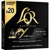 L'Or Espresso ristretto Intensità 11-20 alluminio capsule macchine Nespresso 104g compatibile