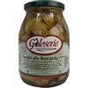 Goloserie Funghi alla Boscaiola con Porcini 5% - Funghi Sott'olio con Peperoncino, Prezzemolo e Aglio - Specialità Calabrese in Olio di Girasole (1000.GR) Ideale per Aperitivi Pasta e condimenti Vari