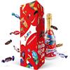 your surprise Bottiglia di cioccolatini Celebrations personalizzata - Confezione regalo con mix di mini barrette 312 g