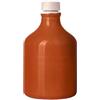 Olio Maximus Delio Olio Extravergine di Oliva dalle migliori cultivar dell'Umbria - Orcio in ceramica di Deruta colorato (Marrone, 250, millilitro)