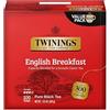 Twinings Tea, English Breakfast, 100 Count, 210ml