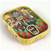 Comur - Sardine senza pelle e brufoli affumicate piccanti in olio di oliva / Prodotto Gourmet del Portogallo - 3 x 125 gr Pack
