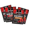 CAIYA MIX Jack Link's - Beef Jerky 2x SWEET & HOT + 2x Original [4x Confezione 25 g] - Gustose Fettine di Carne di Manzo Essiccate