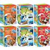 MENDOSA 6X Confezione Per Valfrutta Mix Triangolini Succhi di Frutta per Bambini al gusto di Albicocca, Pera e Pesca 100% Naturale, Scatola 6x8x100ml, 2 per ogni gusto