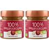 Generico 2X Euro Company 100% Crema Mix di Frutta Secca Mandorle, Nocciole e Arachidi 175 g