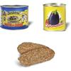 Italicum.it OFFERTA PRODOTTI SICILIANI - 6 Condimento per pasta con le sarde Contorno 240 gr. + 6 Caponata di melanzane Contorno 200 gr. + 1 busta da 500 gr. Biscotti Reginelle palermitane freschi di giornata.