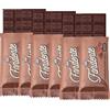 Choco Zero Tavolette di Cioccolato Fondente Senza Zuccheri Aggiunti 25g 118 Calorie Cioccolato Senza Zucchero per Spuntino Palestra Senza Glutine Low Carbs