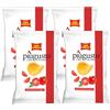 Generico 4X San Carlo Più Gusto Patatine gusto Pomodorini di Stagione, Pomodoro, Senza Glutine (Gluten Free) 70g