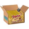 CAIYA Twix Minis Barrette al Cioccolato a Latte, Biscotto e Mou 227g [CAIYA® BOX da 6 Confezioni]